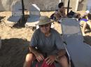 Milos beach: Enjoying the shade
